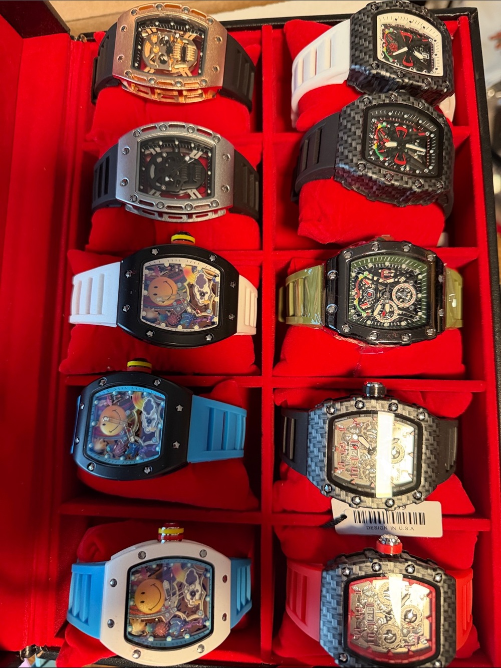 AJ RICHIE-VIP Collection Silicone Strap Sport Watches-  Buyers Choice